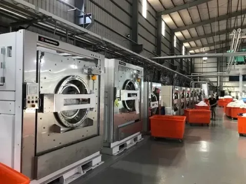 Industrial laundries